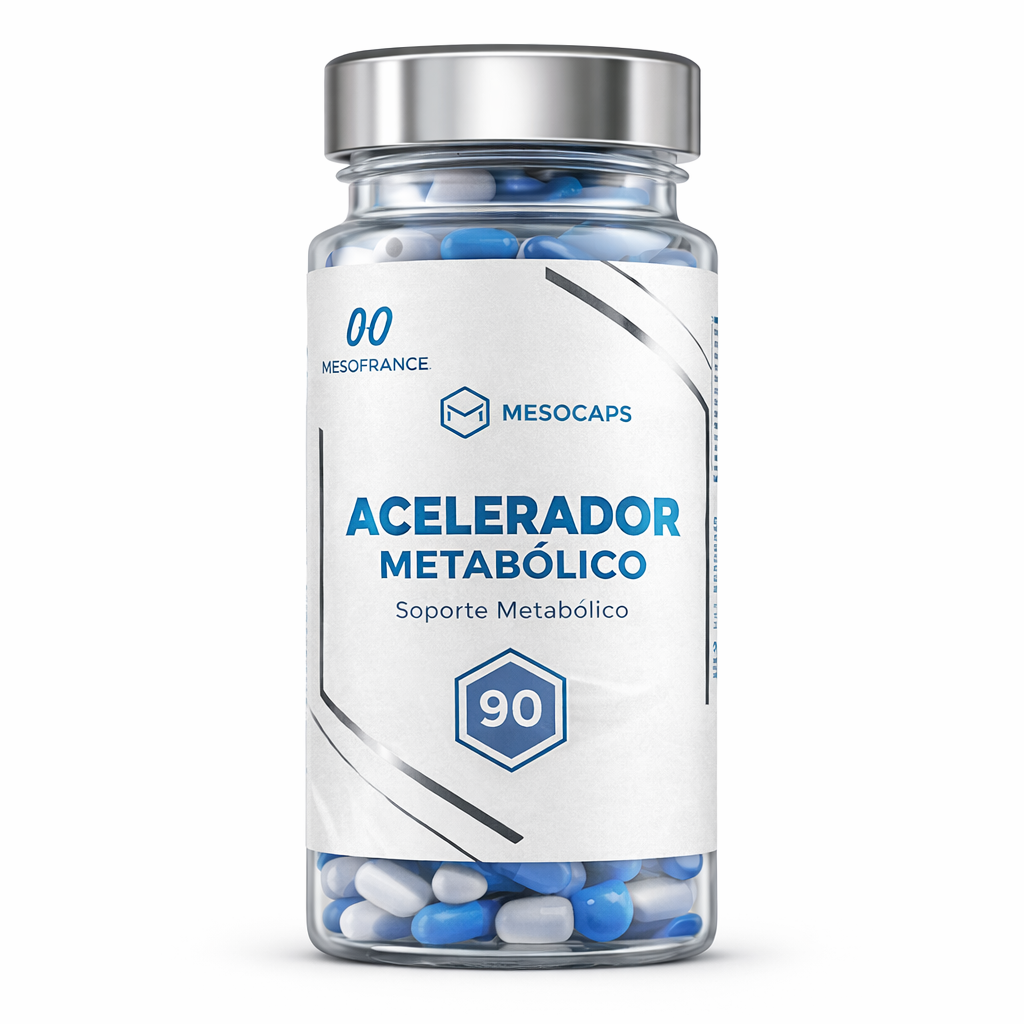 Acelerador Metabólico 90 cápsulas | Fórmula de Soporte Metabólico | MesoCaps