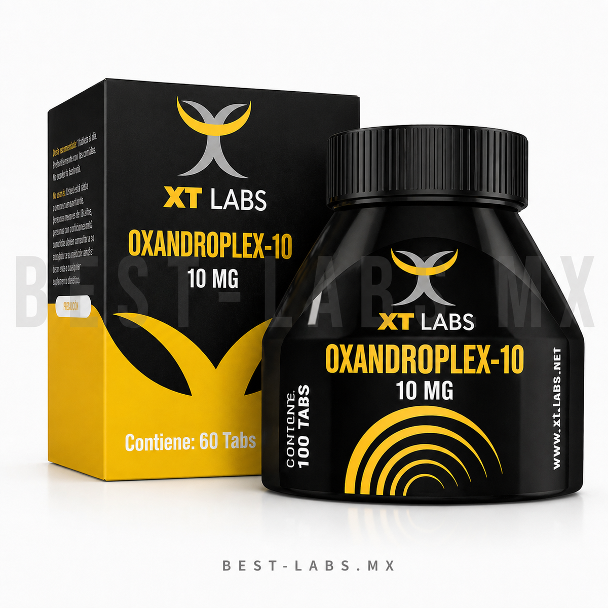 Oxandroplex-10 10 mg (Oxandrolona / ANAVAR) frasco con 60 tabletas | XT Labs
