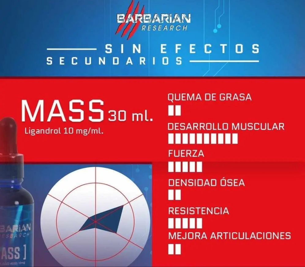 Mass (Ligandrol LGD-4033) 10 mg/ml 30 ml | SARMS Barbarian Research
