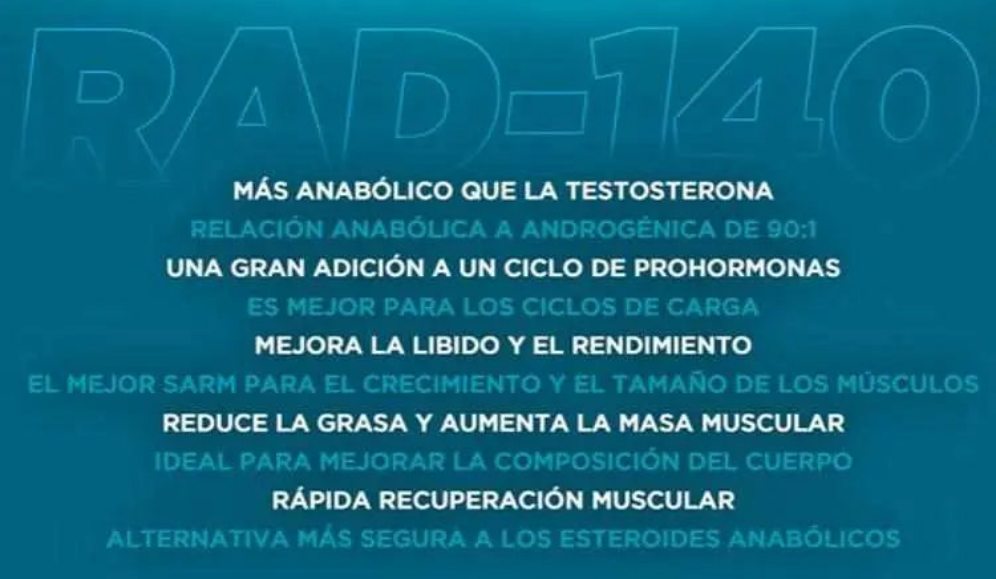 Testolodrone 10 mg (RAD-140) 100 tabletas | Gen Pharma