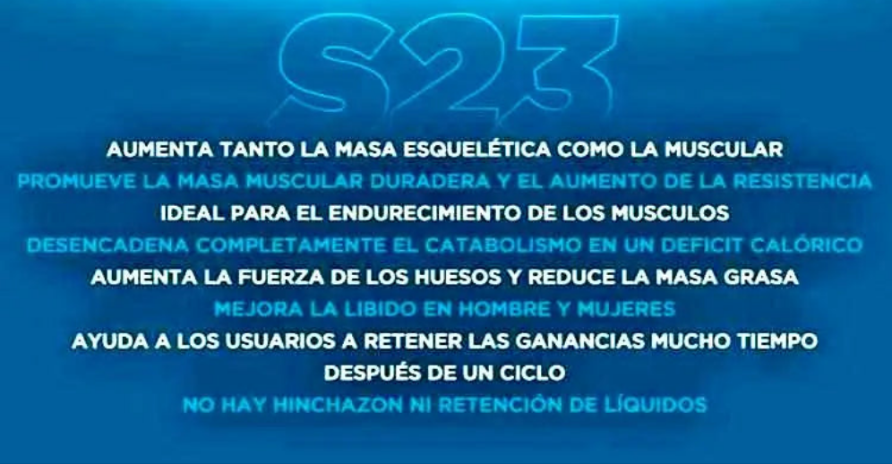 S-23 10 mg (Ultrabolic) 100 tabletas | Gen Pharma
