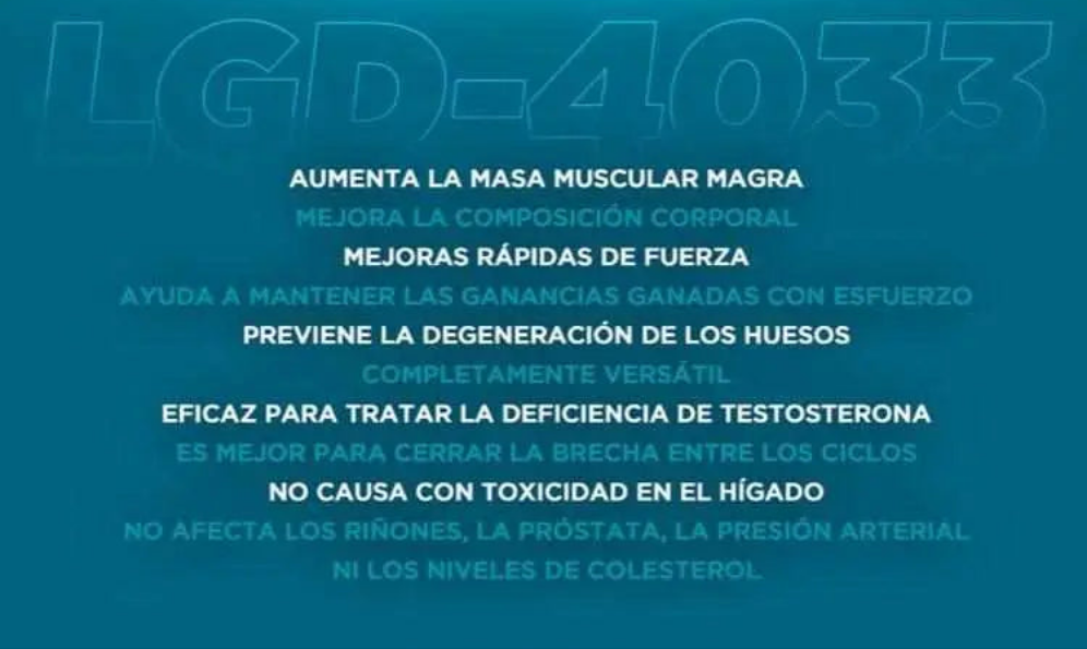 Ligandrol 25 mg (LGD-4033) 100 tabletas | Gen Pharma