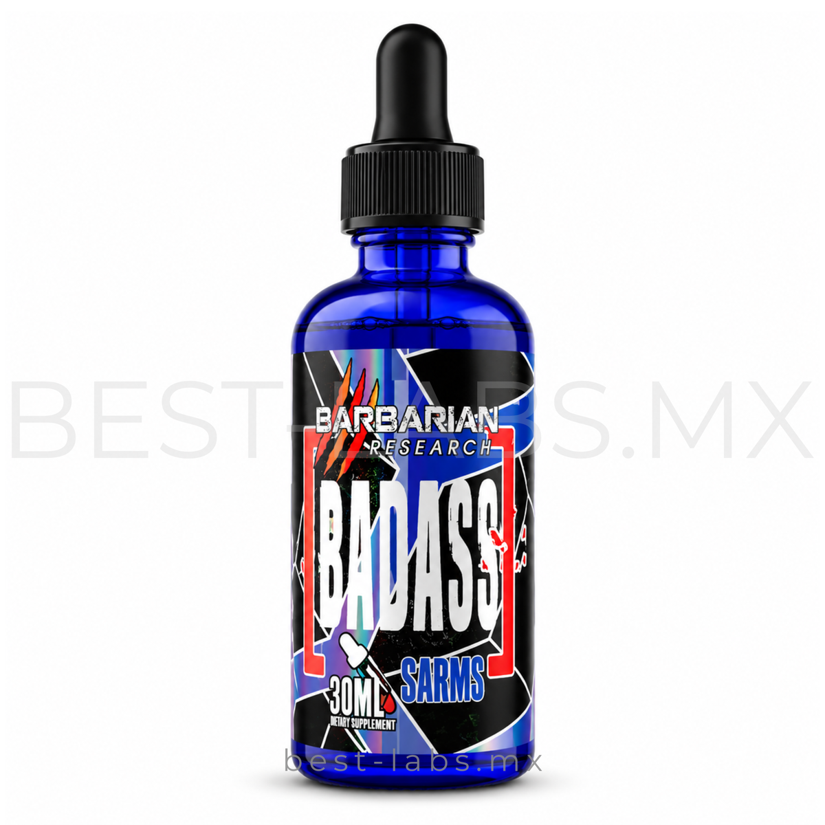 Badass (YK-11 + Stenabolic SR9009 + Testolone RAD-140) Blend3 30 ml | SARMS Barbarian Research