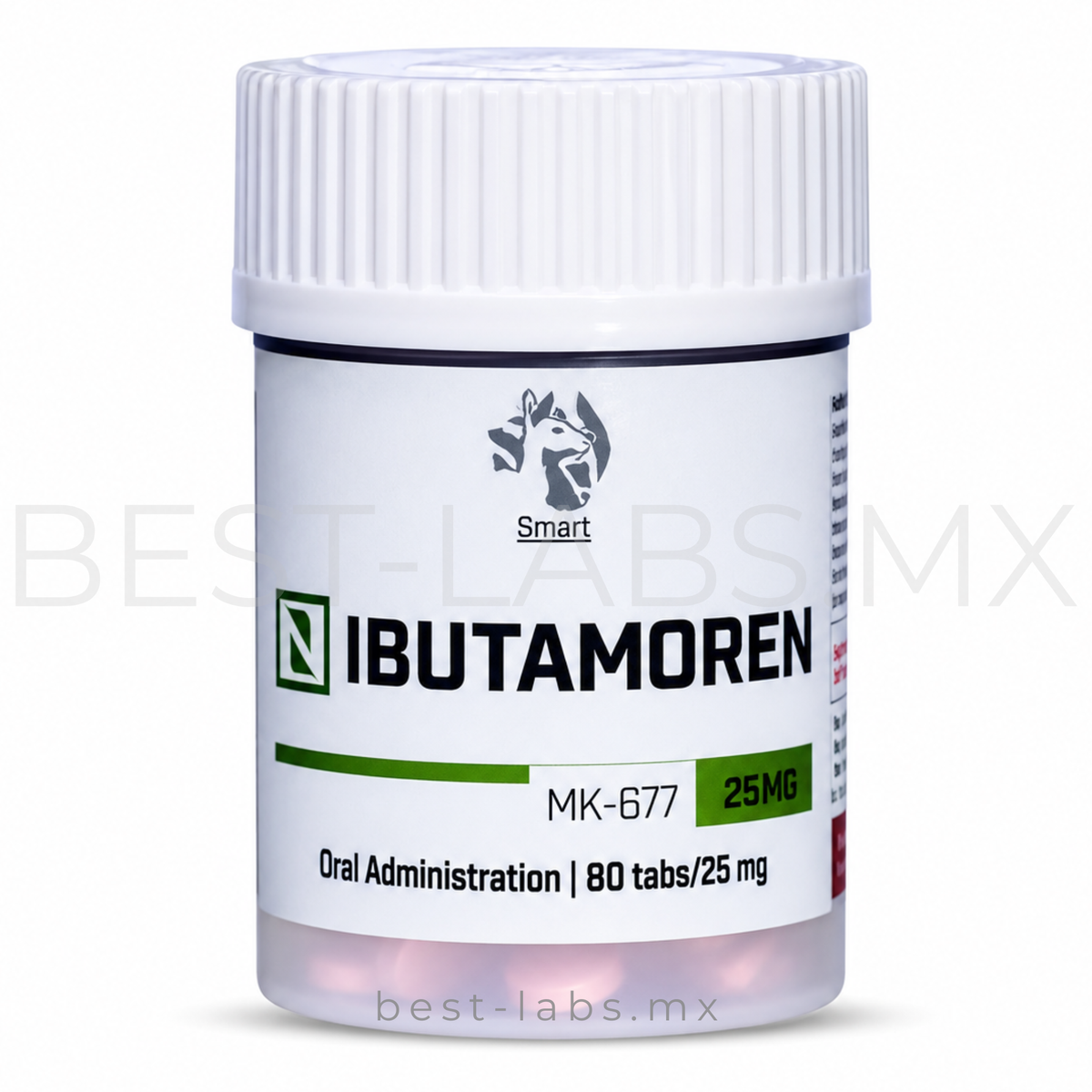 Ibutamorin 25 mg (MK-677) 80 tabletas | SARMS Smart