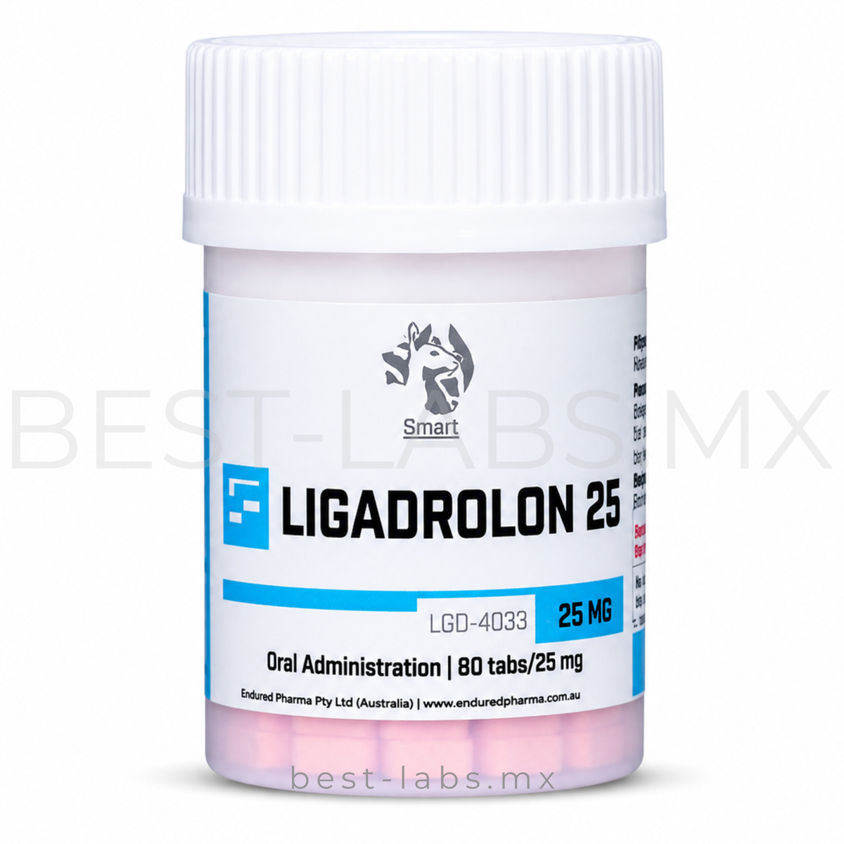 Ligandrol 25 mg (LGD-4033) 80 tabletas | SARMS Smart