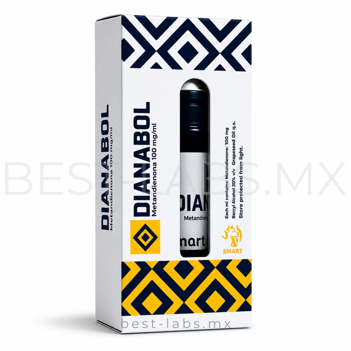 Dianabol (Metandienona) 100 mg/ml – 10 ml – SMART Pharmaceutical