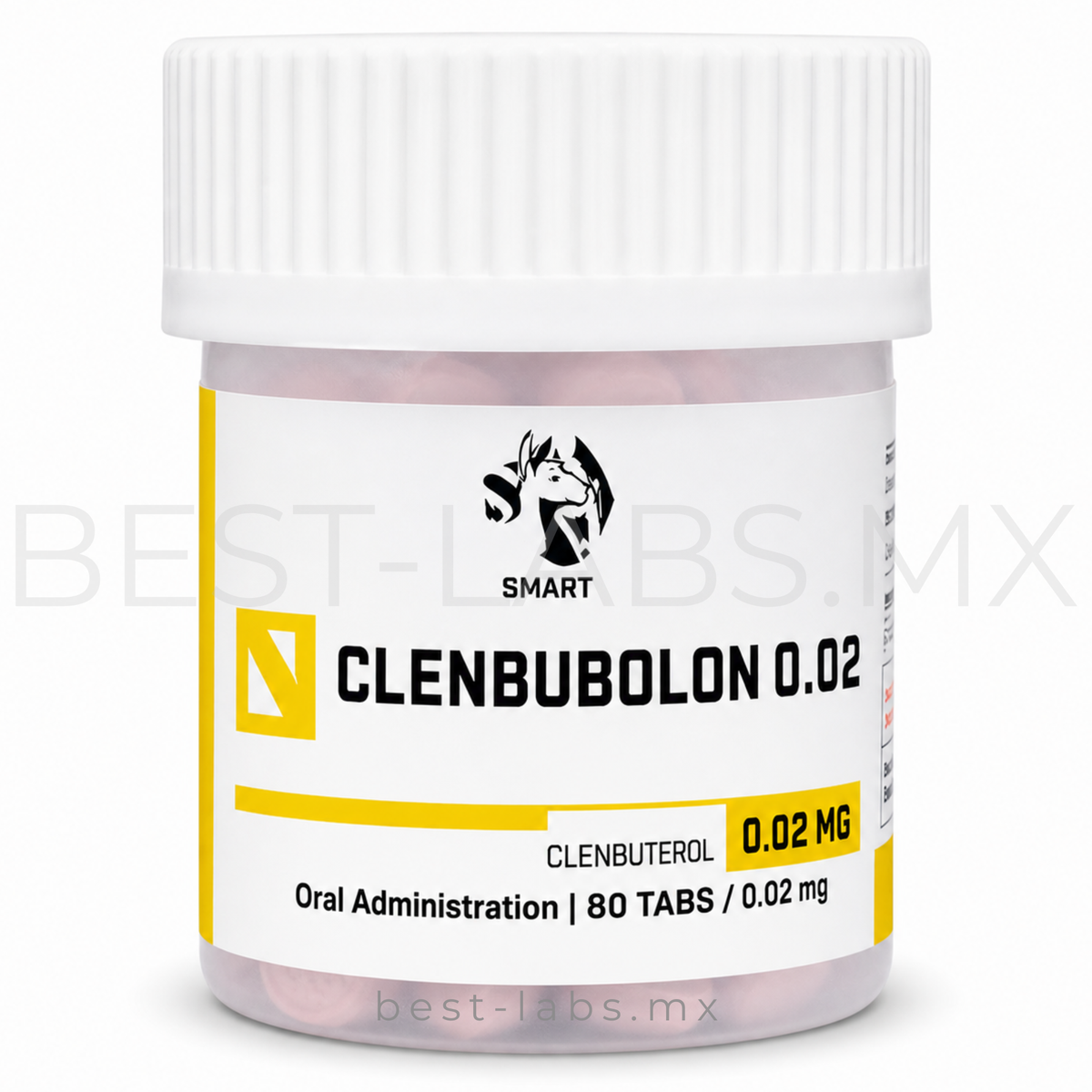 Clenbubolon 0.02 mg (Clembuterol) 80 tabletas | Smart Pharmaceutical