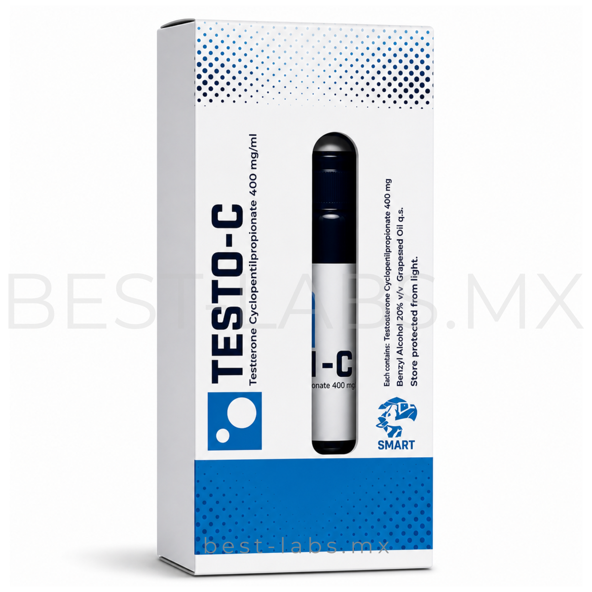 Testo C 400 mg/ml (Cipionato de Testosterona) 10 ml | Smart Pharmaceutical