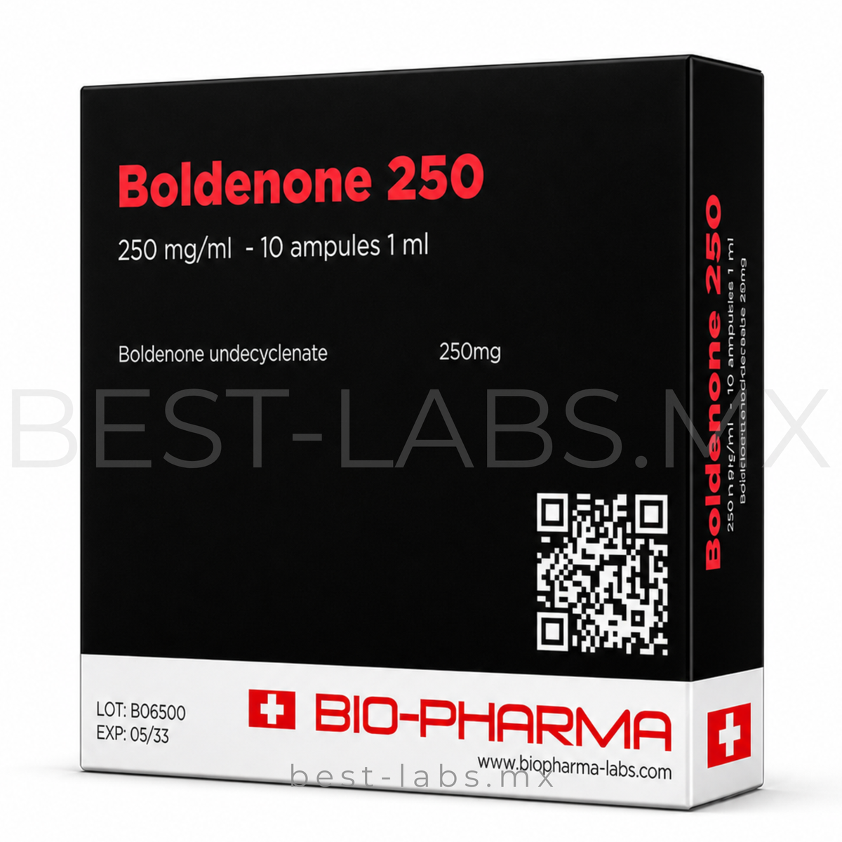 Boldenona 250 mg (Equipoise) 10 ampolletas de 1ml | BioPharma