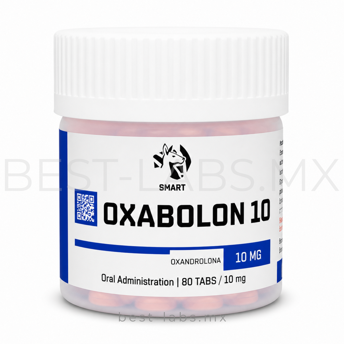 Oxabolon 10 mg (Oxandrolona / Anavar) 80 tabletas | Smart Pharmaceutical