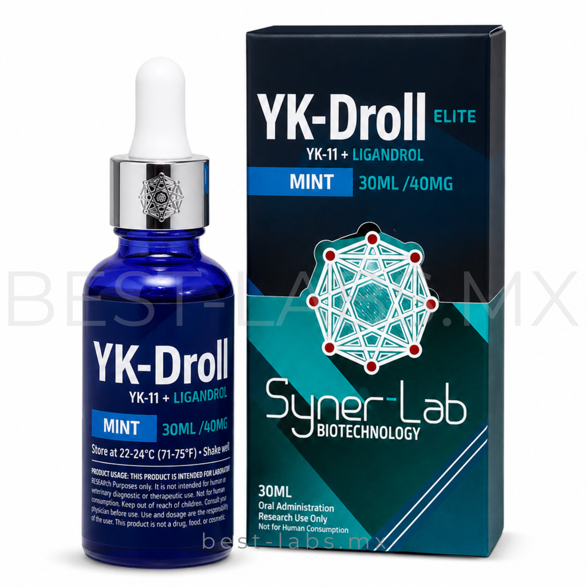 Yk-droll 40 mg/ml (Blend2 - Yk-11 + Lgd-4033) 30 ml frasco | Synerlab