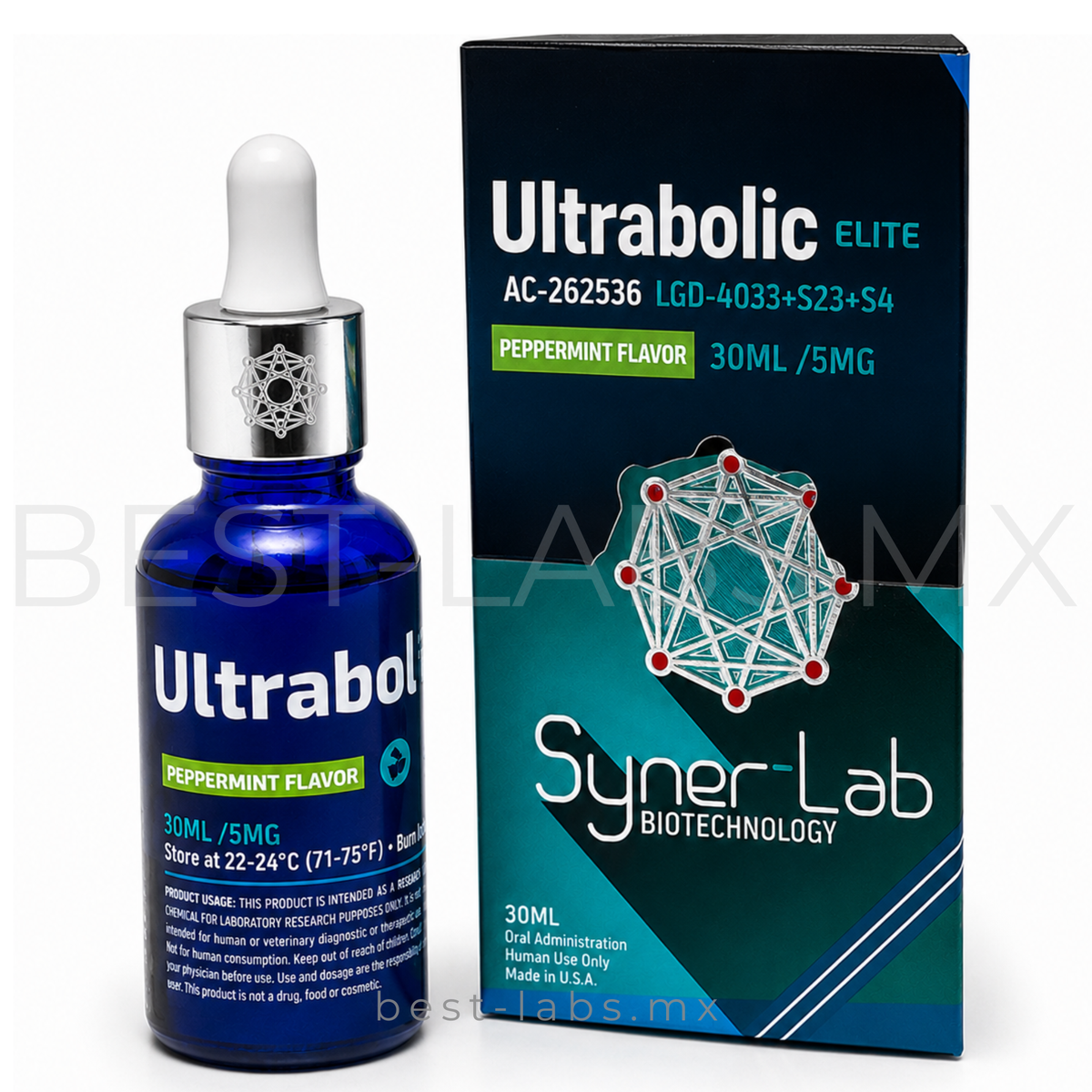 S-23 20 mg/ml (Ultrabolic) 30 ml frasco | Synerlab