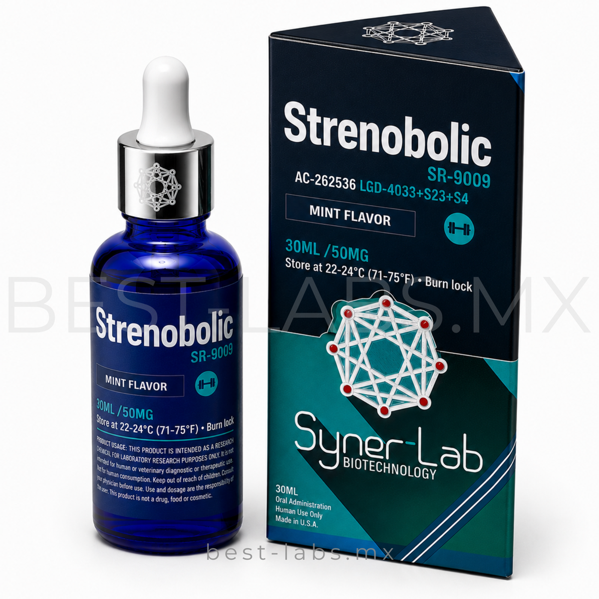 Sr-9009 50 mg/ml (Strenobolic) 30 ml frasco | Synerlab