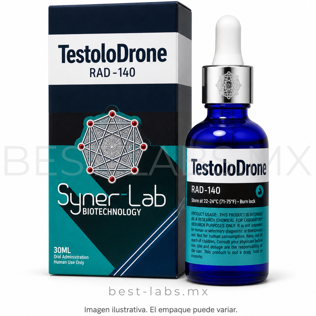Rad-140 10 mg/ml (Testolodrone) 30 ml frasco | Synerlab