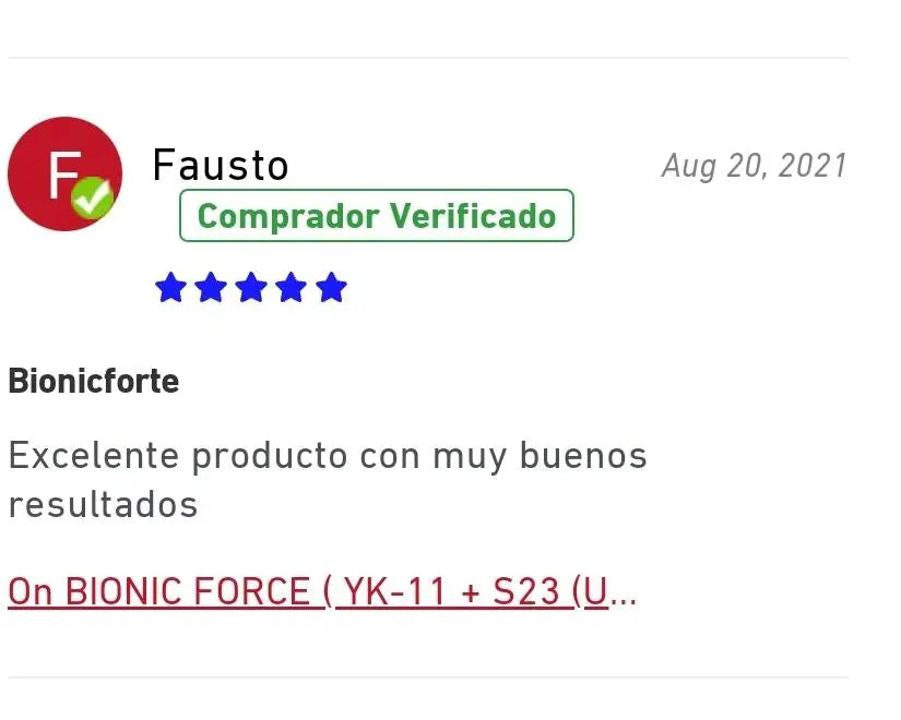 BIONIC FORCE ( YK-11 + S23 (Ultrabolic) + Rad140 (Testolodrone ) 40MG | 30ML | SARMS SYNERLAB - SARM