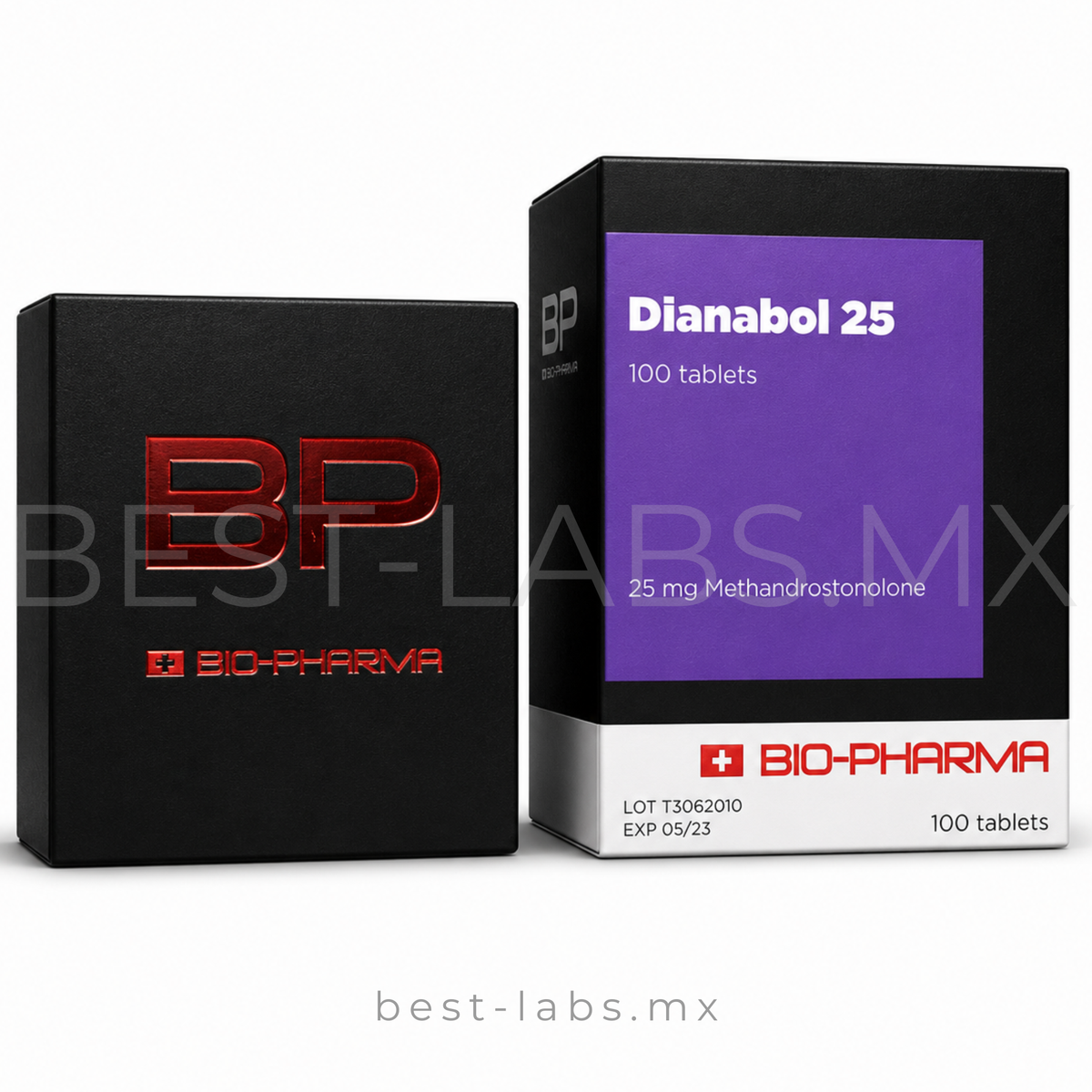 Dianabol 25 mg (Metandrostenolona / Metandienona) 100 tabletas | Biopharma