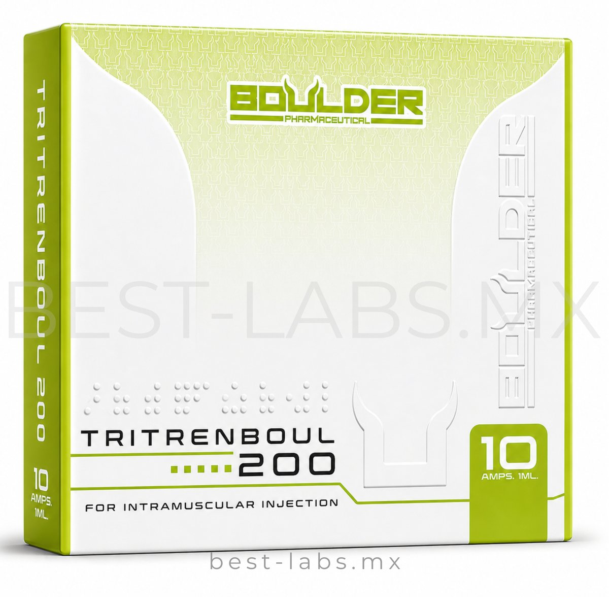 Tritrenboul 200 mg (Mezcla de Trembolonas) Boulder | 10 ampollas de 1 ml originales
