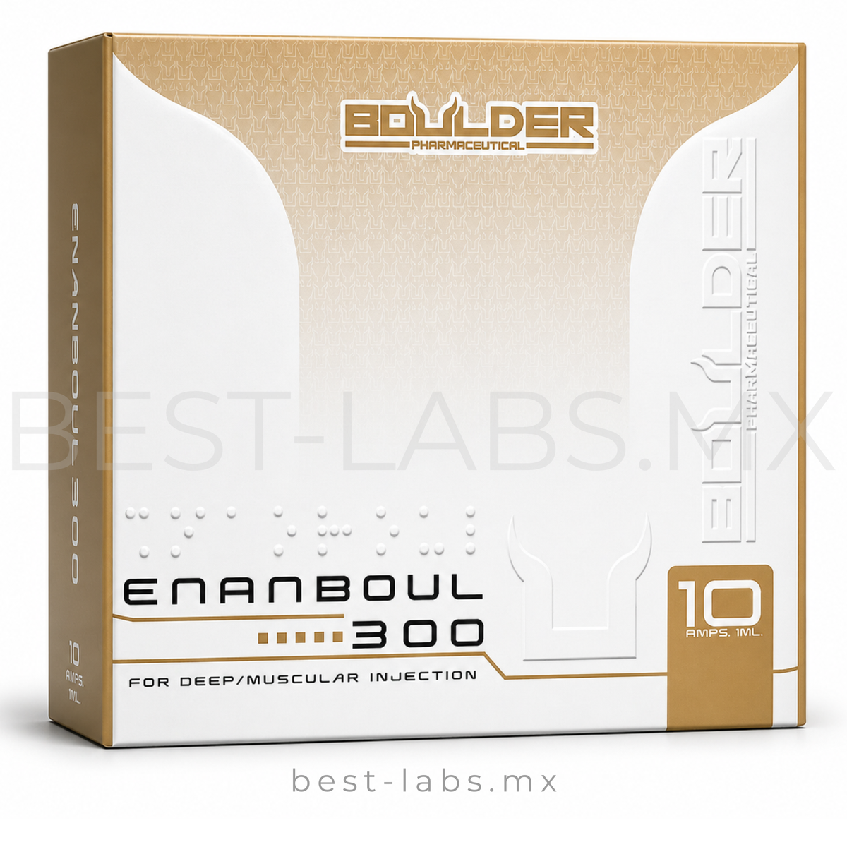 Enanboul 300 mg Enantato de Testosterona Boulder Pharma | 10 ampollas originales
