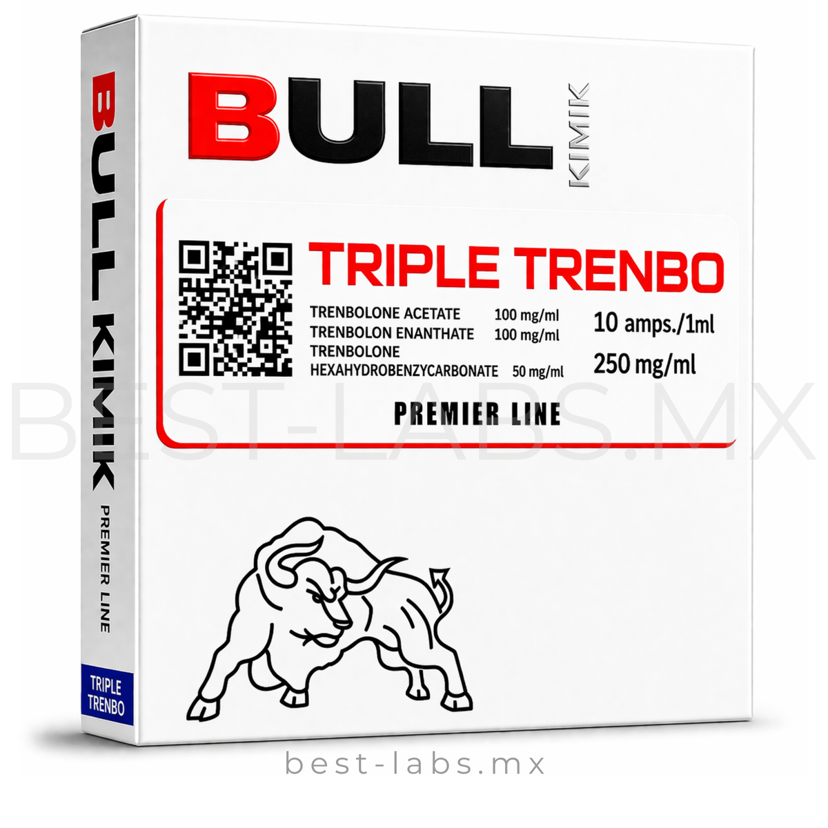 TRI TREMBOLONA (TRITREMBO) 250mg – Acetato, Enantato y Hexahidrobencarbonato | Bull Kimik