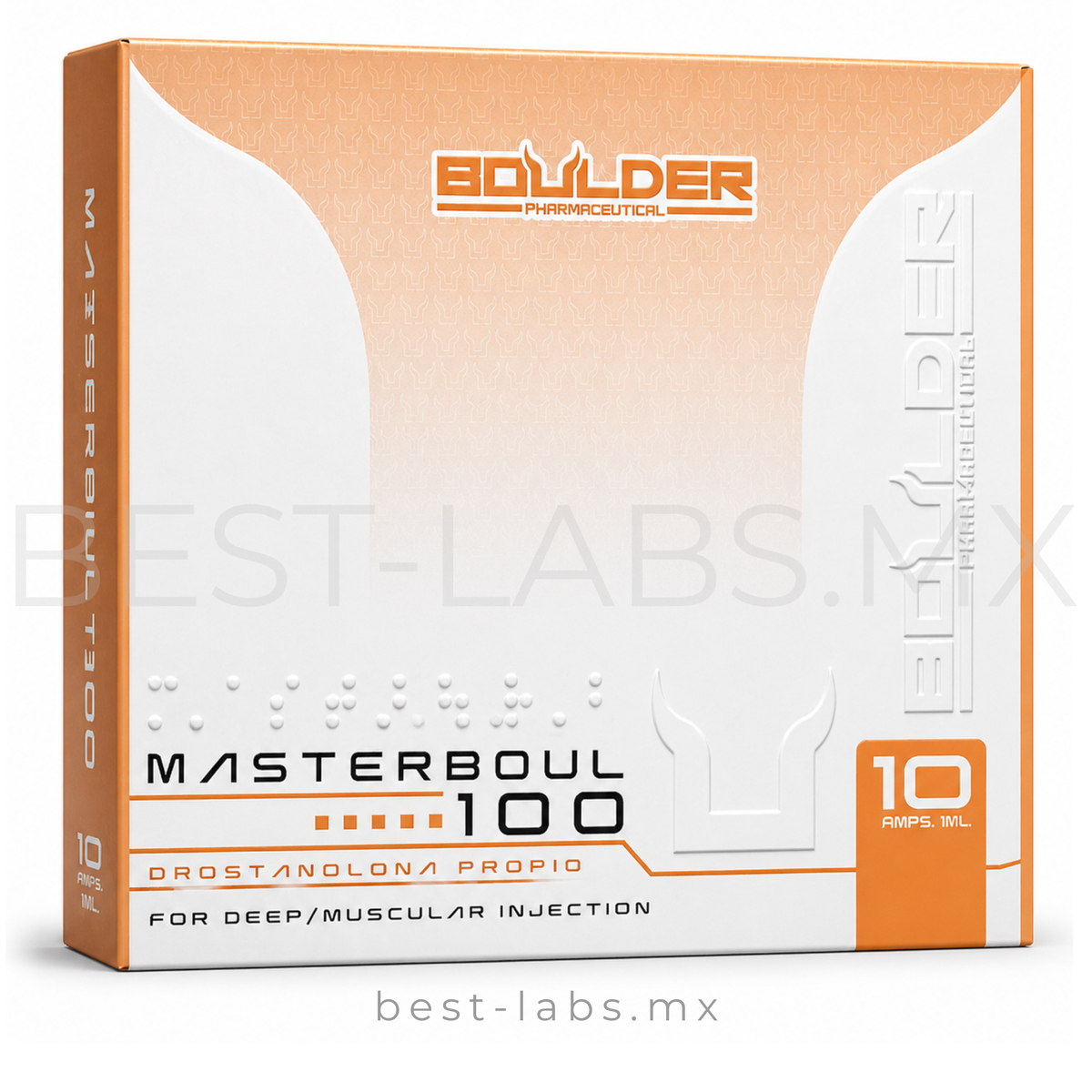 Masteboul 100 mg Masteron Boulder | 10 ampolletas 1 ml originales