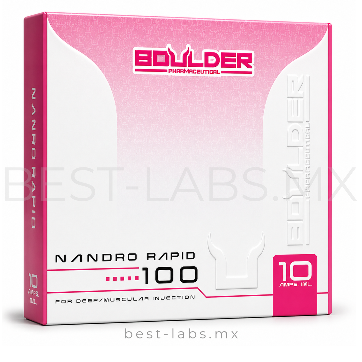 Nandro Rapid 100 mg Nandrolona (Fenilpropionato) Boulder | 10 ampolletas de 1 ml originales