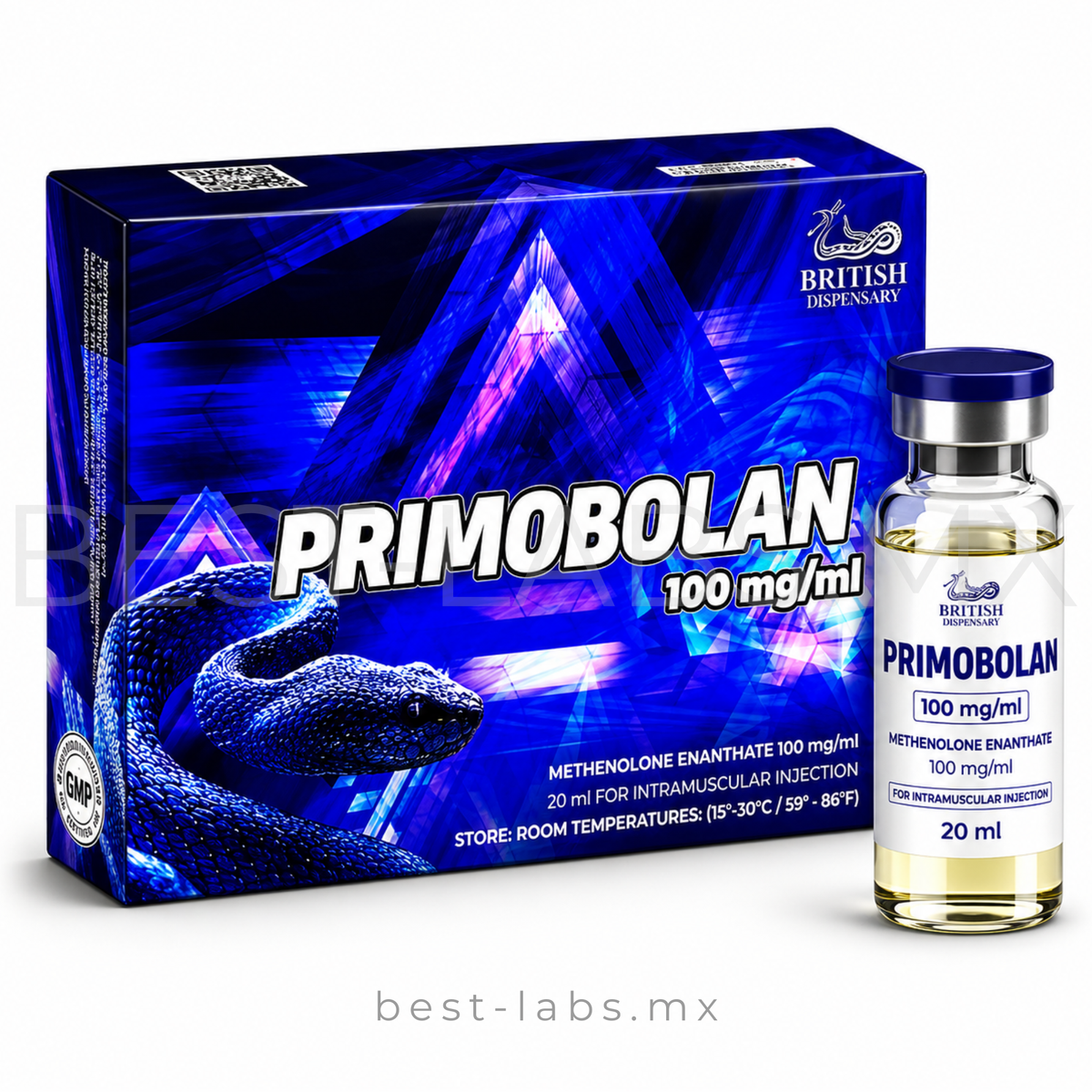 Primobolan 100mg (Methenolone Enanthate) 20ml | British Dispensary
