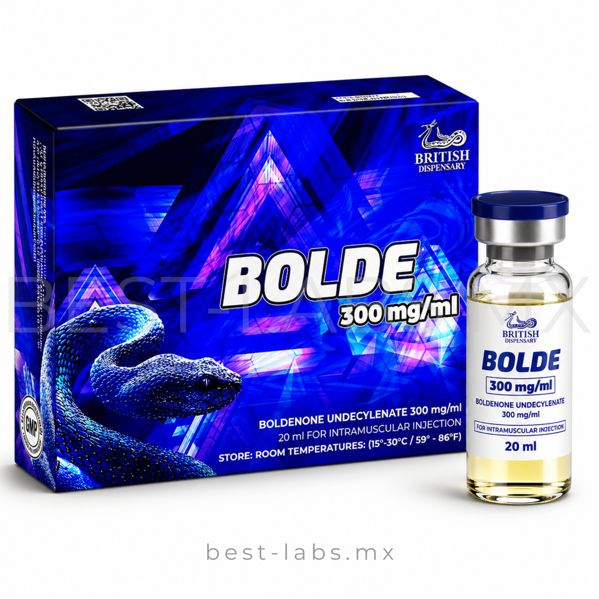 Bolde 300mg (Boldenone Undecylenate) 20ml | British Dispensary