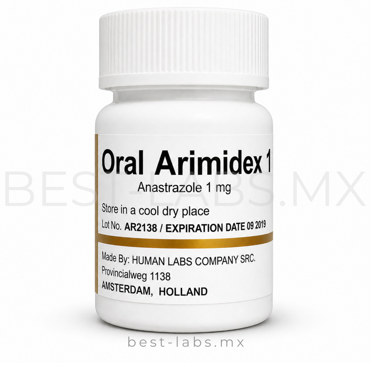 Oral Arimidex – Anastrozol 1mg – 30 tabletas | Human Labs