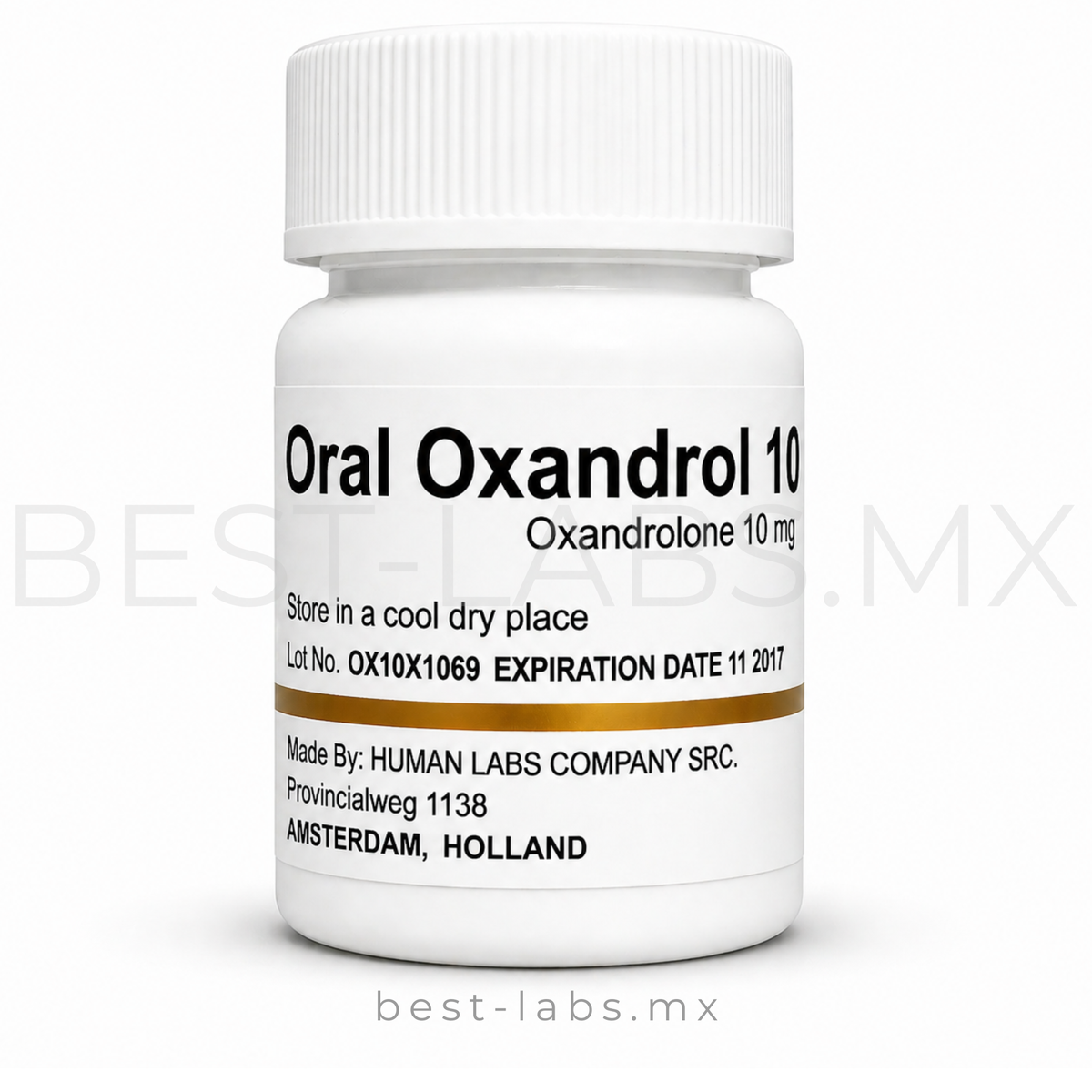Oral Oxandrol 10 – Anavar (Oxandrolona) 10mg – 60 tabletas | Human Labs