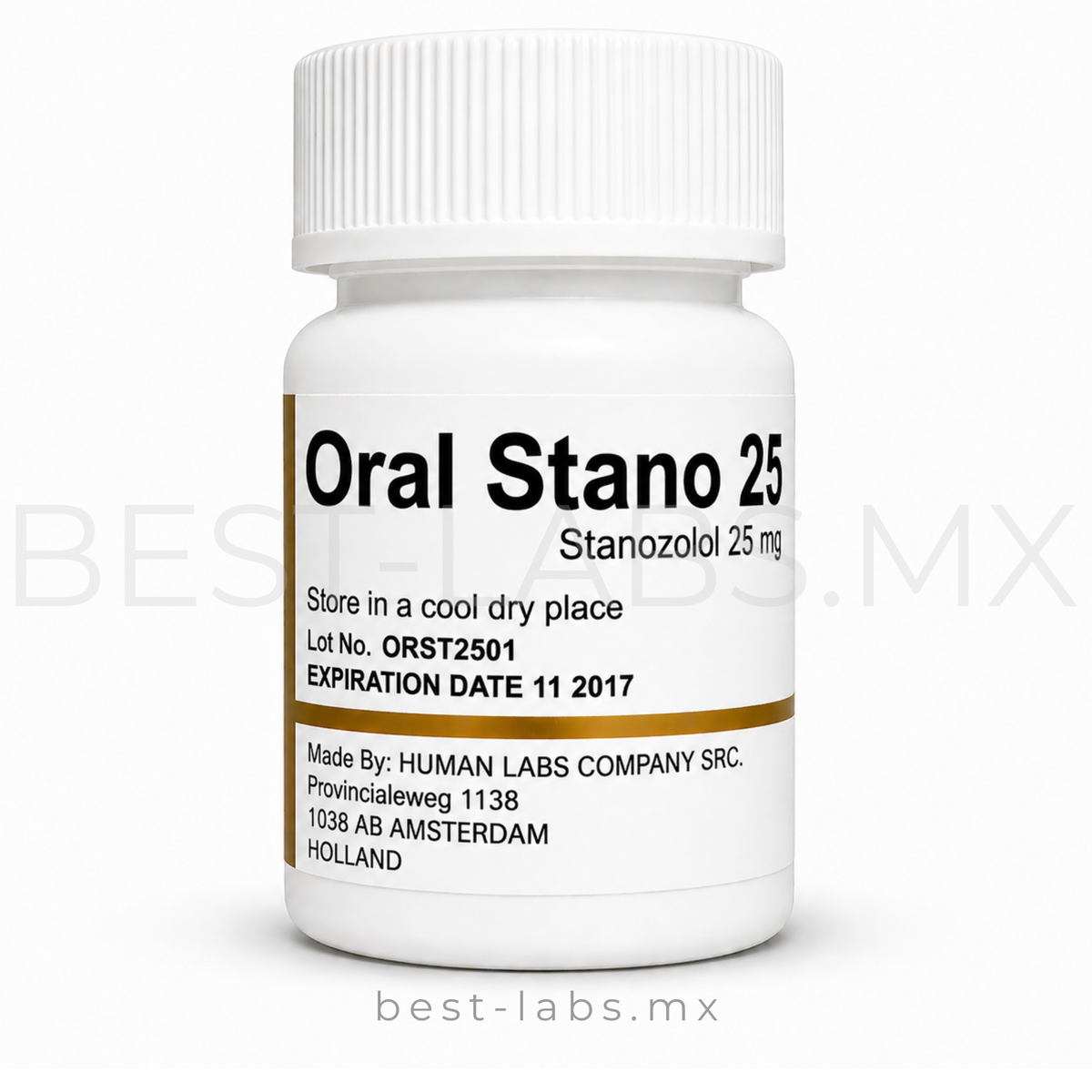 Oral Stano 25 – Winstrol (Stanozolol) 25mg – 60 tabletas | Human Labs