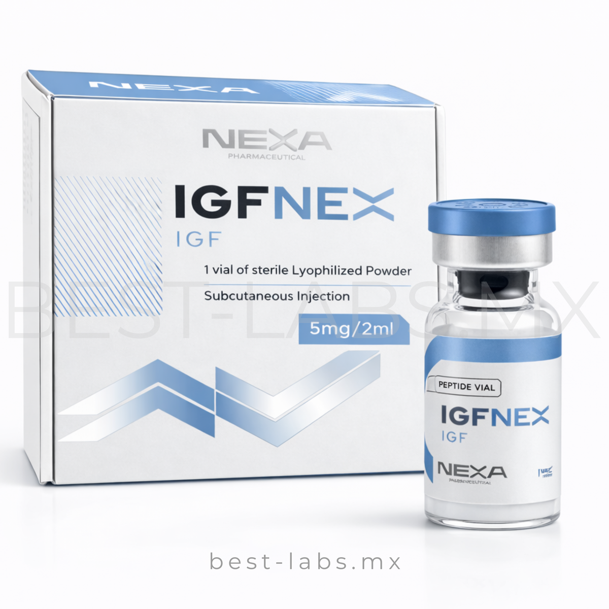 IGF-1 Peptide 5 mg/2 ml | Muscle Growth & Recovery | NEXA