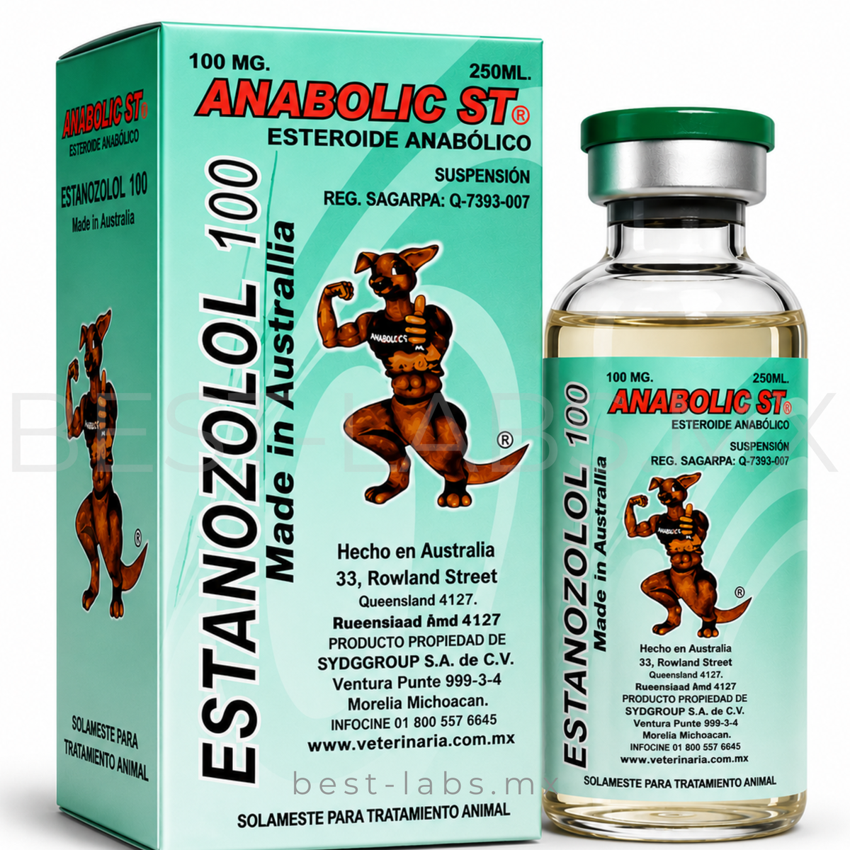 Estanozolol 100 mg / 20 ml – Stanozolol (Winstrol) Performance Enhancement Compound | Canguro VET®