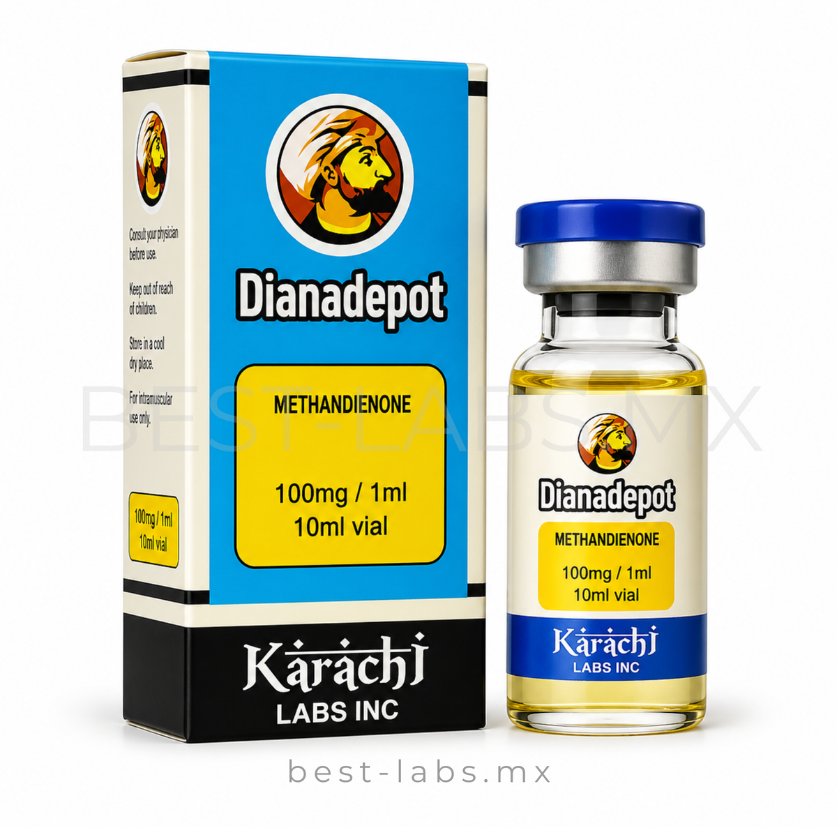 Dianadren Depot (Dianabol) 50mg/ml – 10ml | Karachi Labs