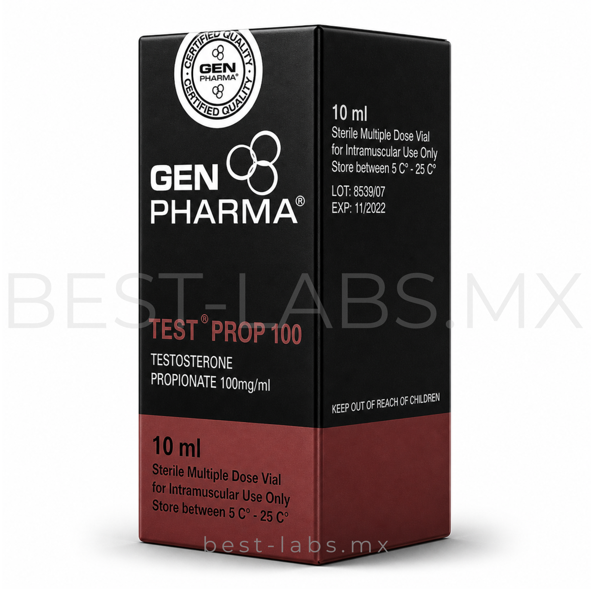 Test Prop 100 mg/ml (Testosterone Propionate) 10 ml | Gen Pharma