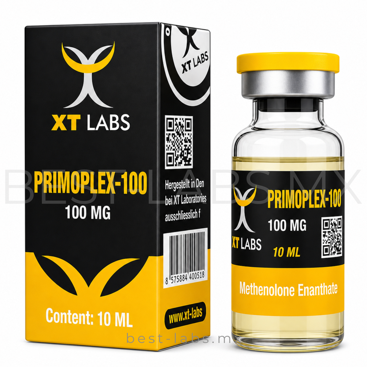 Primoplex-100 100 mg/ml (Methenolone Enanthate / PRIMOBOLAN) frasco con 10 ml | XT Labs
