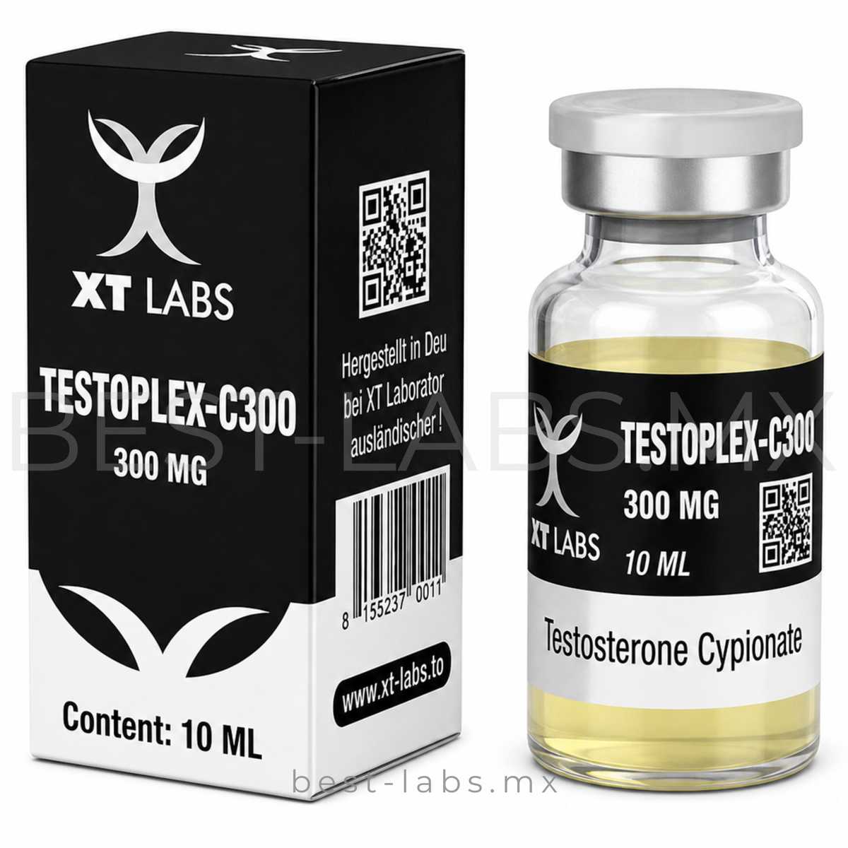 Testoplex-C300 300 mg/ml (Testosterona Cipionato) frasco con 10 ml | XT Labs