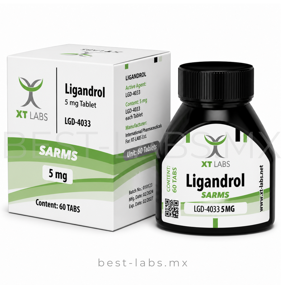 Ligandrol 5 mg (LGD-4033) 60 tabletas | Sarms Xt Labs