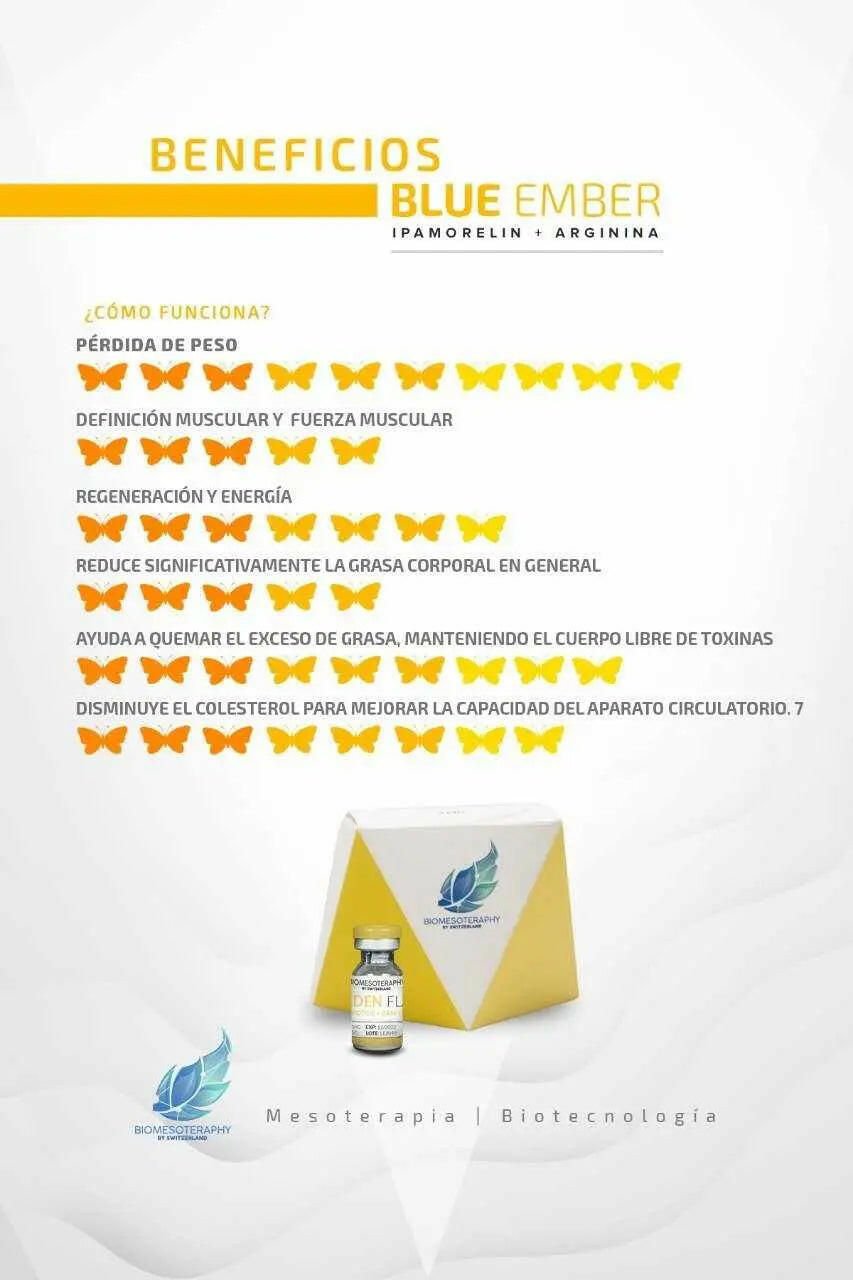 GOLDEN FLARE | Liposucción sin Cirugías | Adipotide + Ornitina | Biomesoterapia Suiza | Lipo sin Cirugías | - mesoterapia