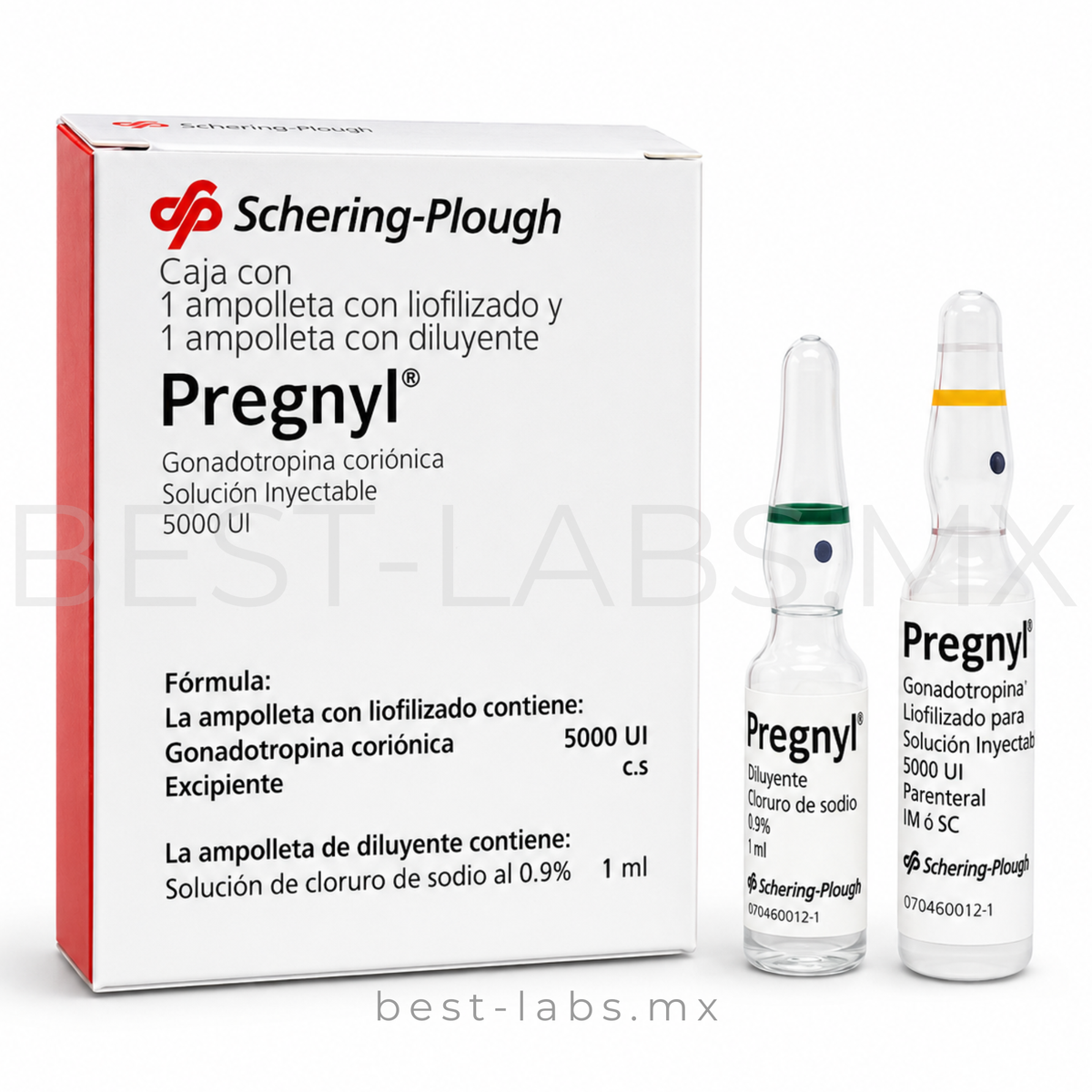 PREGNYL - Gonadotropina Corionica 5000 UI - Schering Plough