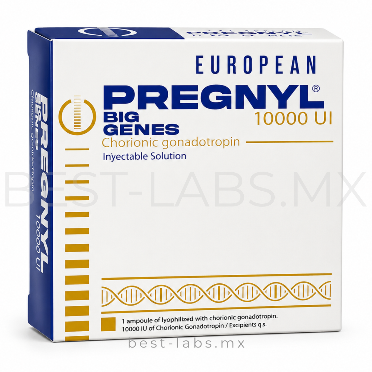 PREGNYL CHORAGON GONADOTROPINA CORIONICA HUMANA 10000 UI/ BIG GENES / Eutropen