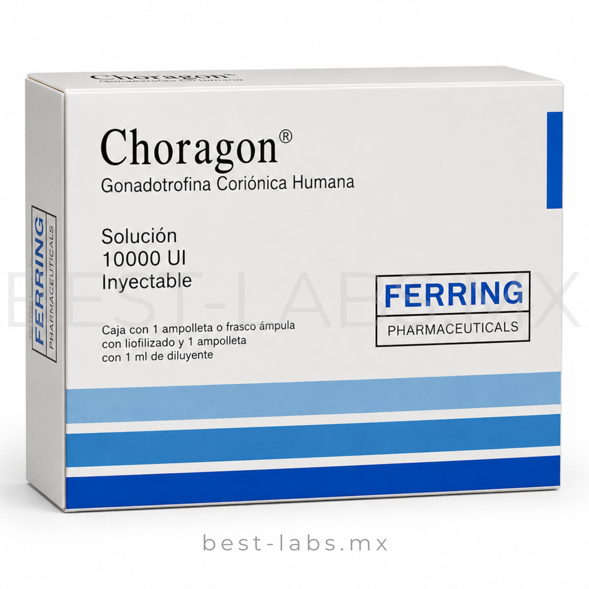 CHORAGON GONADOTROPINA CORIONICA HCG Humana HCG 10000 UI - FERRIG