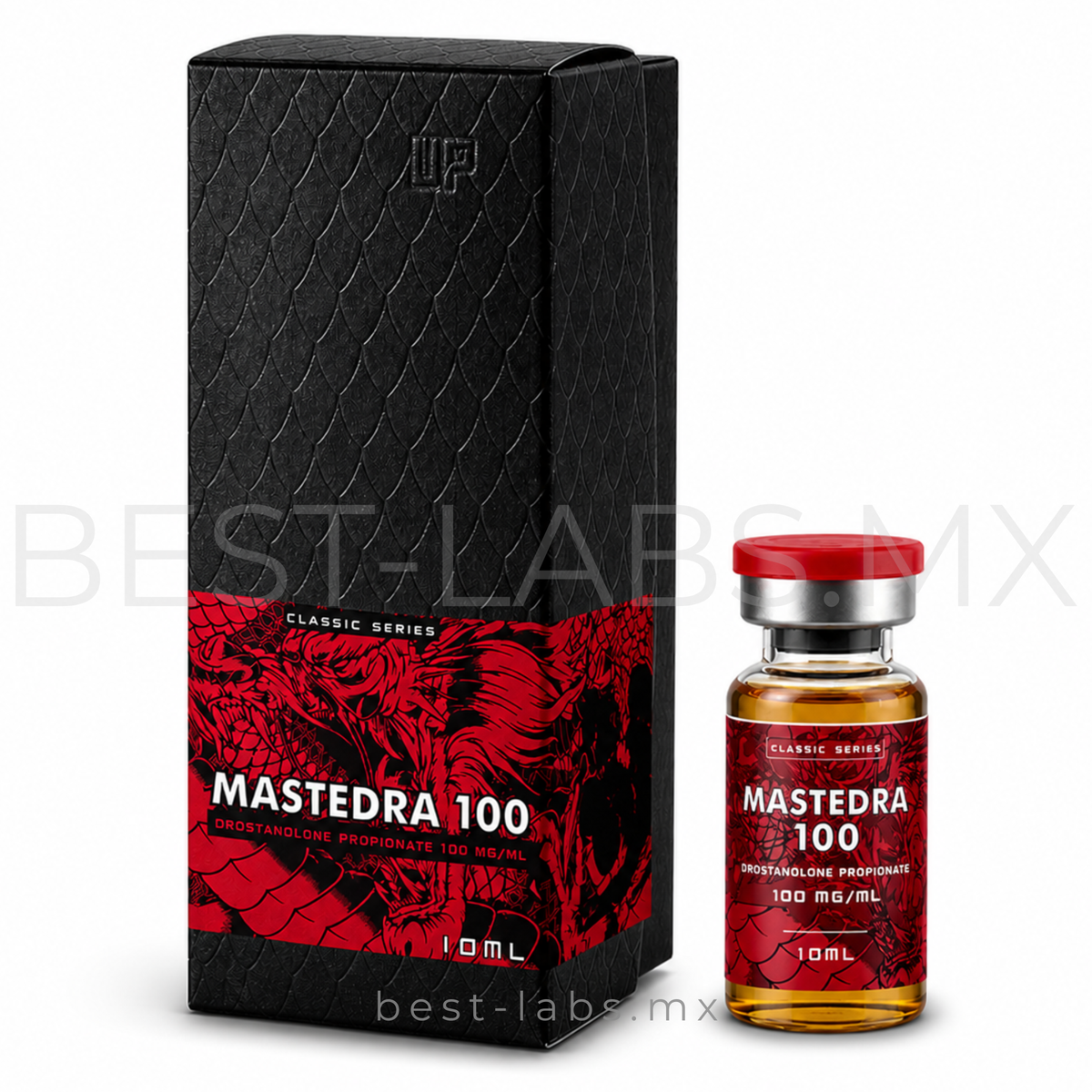 Mastedra 100 mg/ml (Propionato de Drostanolona/Masteron) 10 ampolletas de 1ml | Dragon Pharma