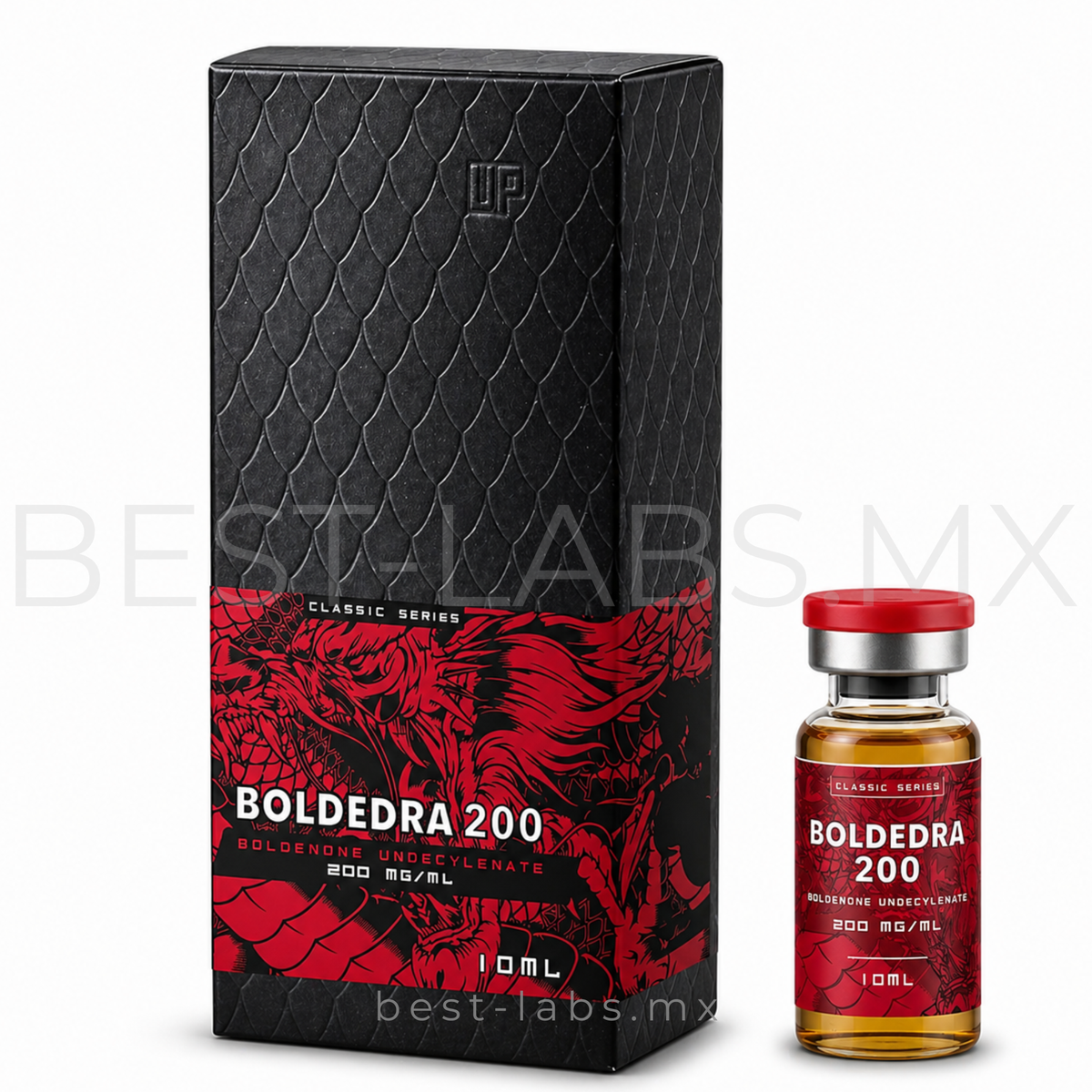 Boldedra 200 mg/ml (Undecilenato de Boldenona) 10 ampolletas de 1ml | Dragon Pharma
