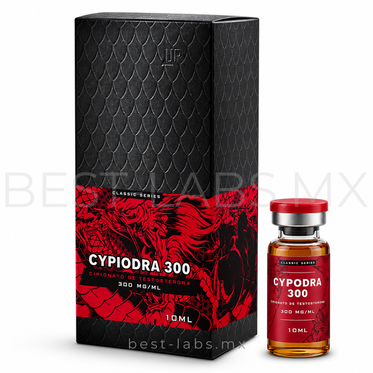 Cypiodra 300 mg/ml (Cipionato de Testosterona) 10 ampolletas de 1ml | Dragon Pharma