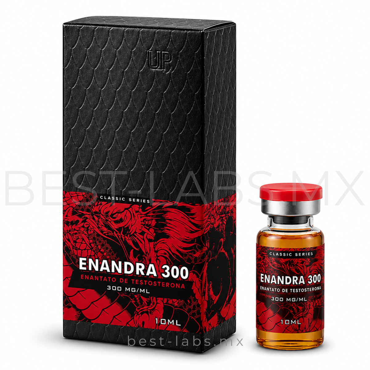 Enandra 300 mg/ml (Enantato de Testosterona) 10 ampolletas de 1ml | Dragon Pharma