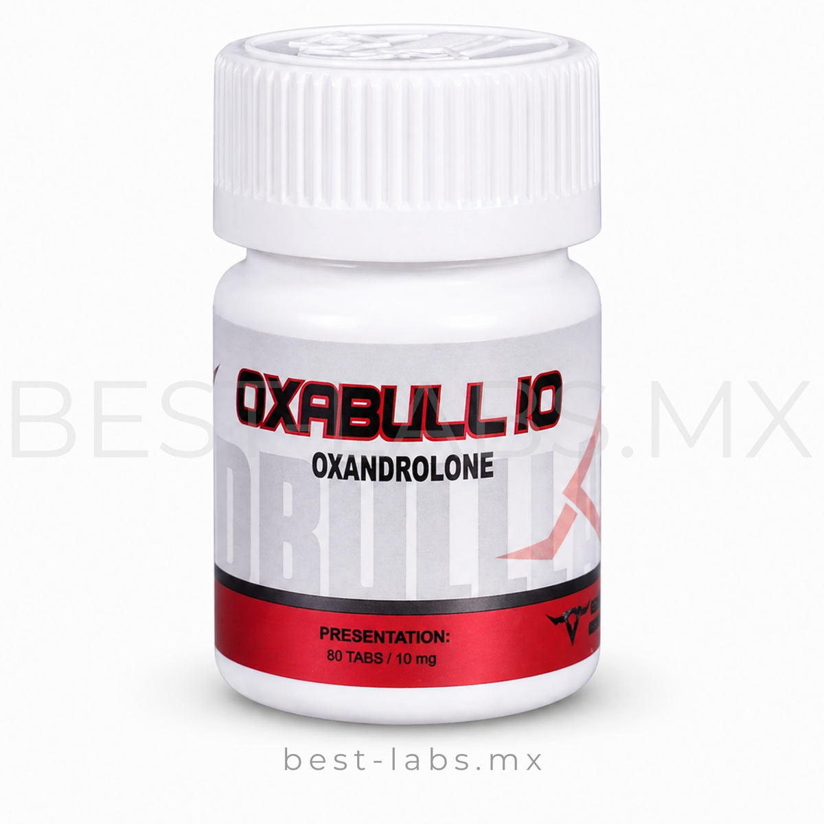 Oxabull 10 – Oxandrolona (Anavar) 10mg – 80 tabletas | Hardbull Labs