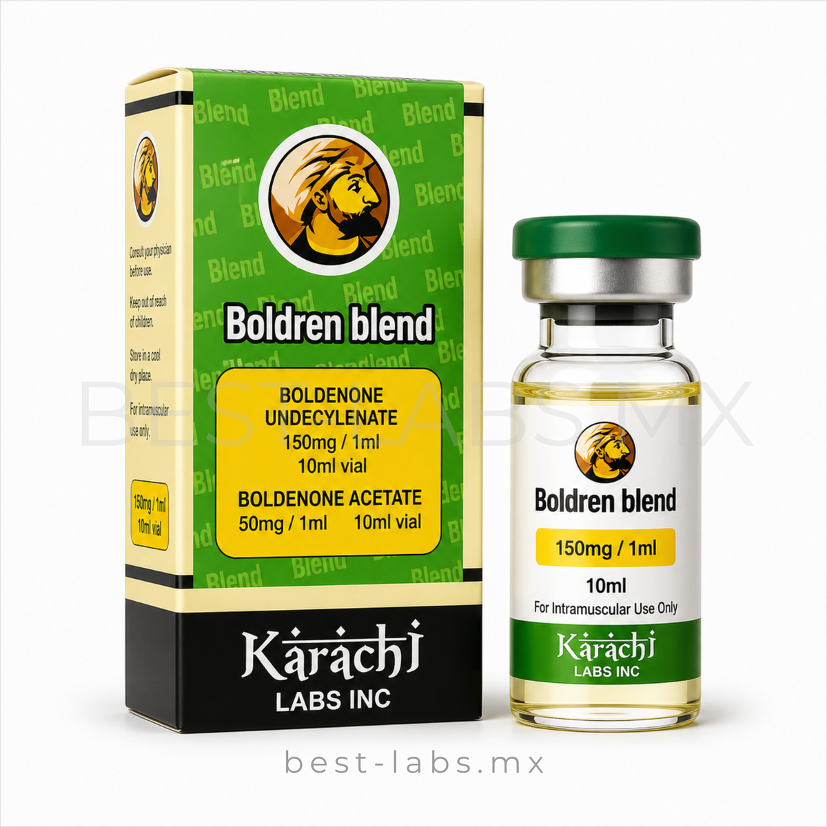 Boldren Blend 150mg – Combinación de 2 Boldenonas – 10ml | Karachi Labs
