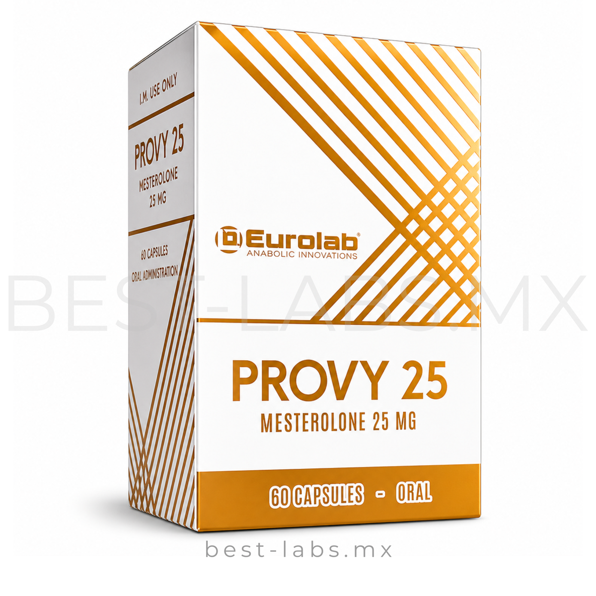 Provy 25 – Proviron (Mesterolona) 25 mg 60 cápsulas | Eurolab