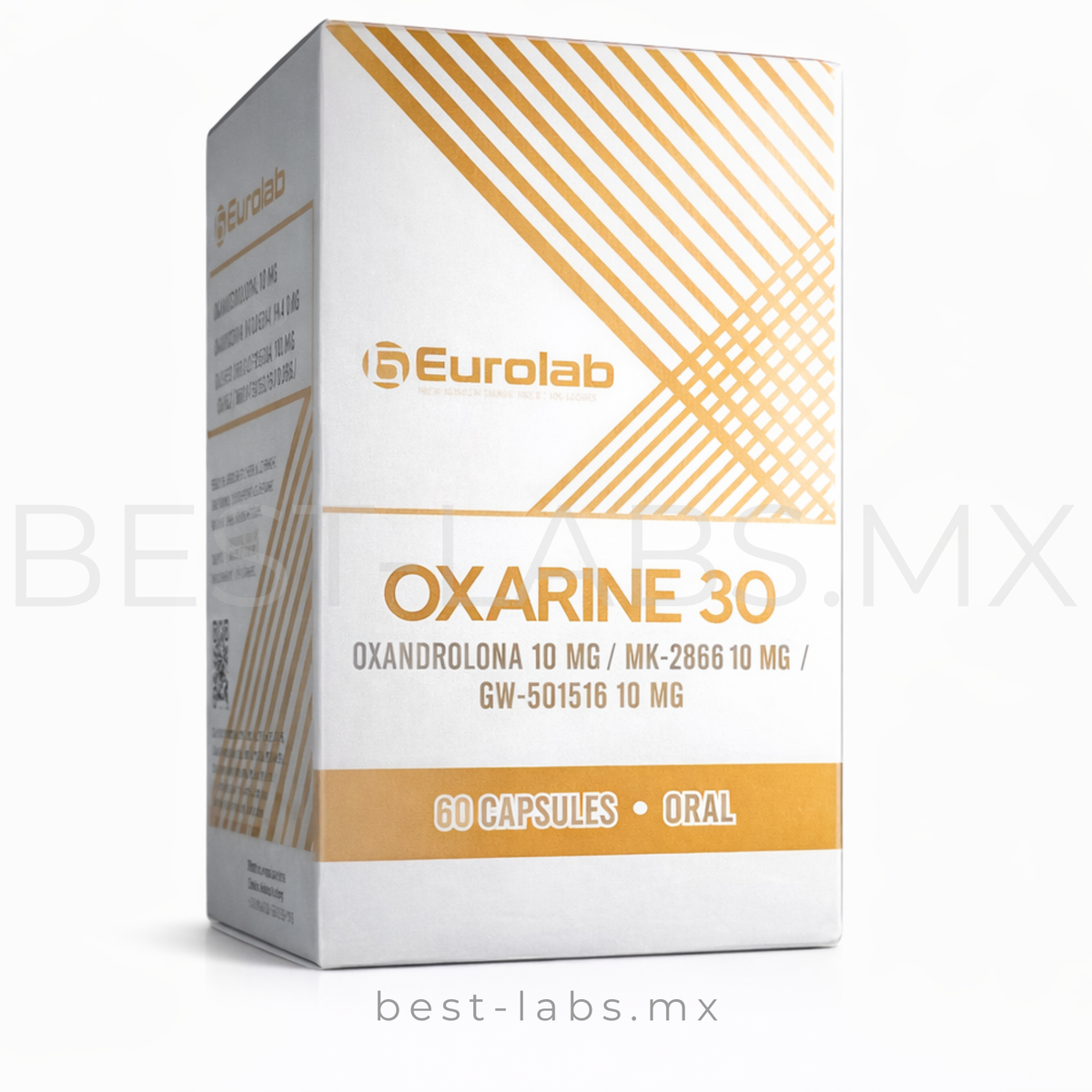 Oxarine – Oxandrolona + Ostarine + Cardarine 30 mg 60 cápsulas | Eurolab