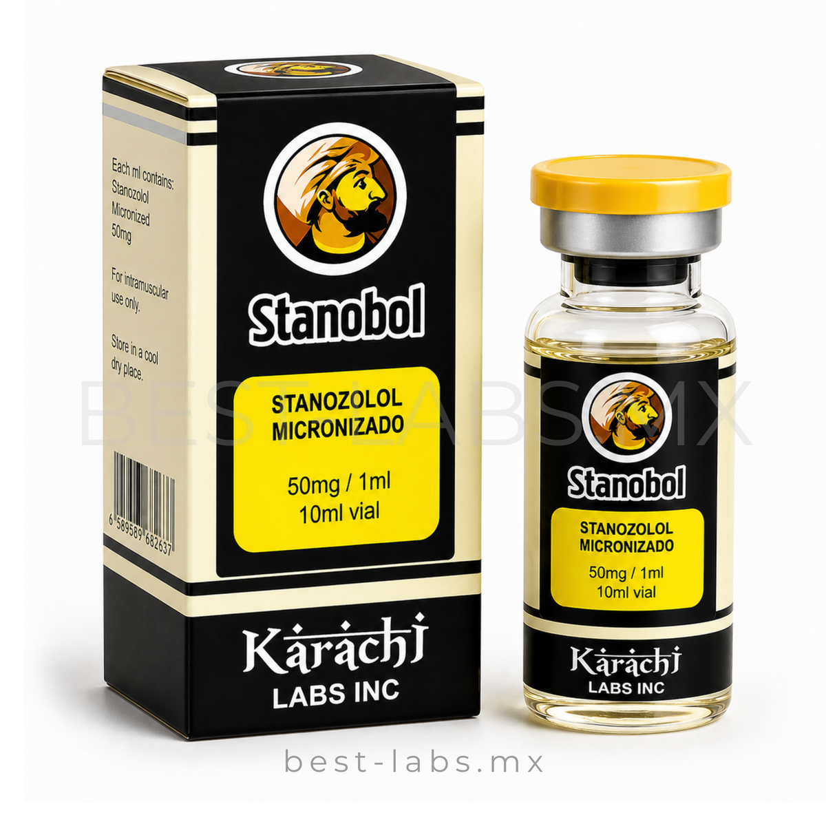 Stanobol (Winstrol) Base Agua – 50mg/ml – 10ml vial | Karachi Labs